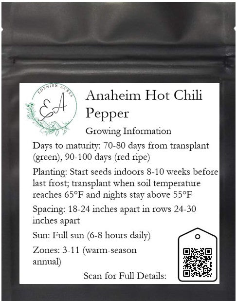 Anaheim Hot Chili Peppers