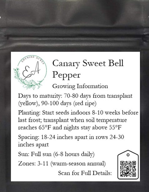 Canary Sweet Bell Peppers
