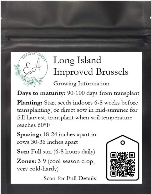 Long Island Improved Brussels Sprouts