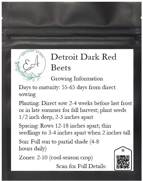 Detroit Dark Red Beets