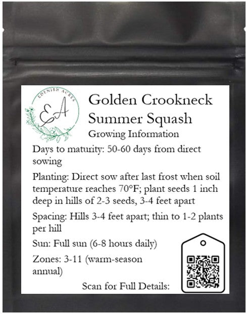 Golden Crookneck Summer Squash