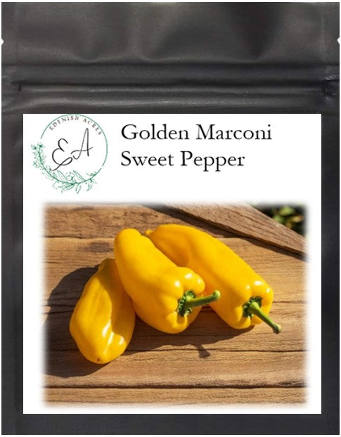 Golden Marconi Sweet Peppers