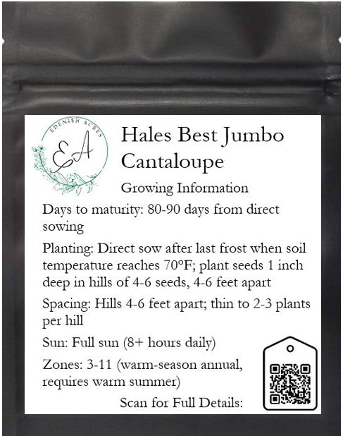 Hales Best Jumbo Cantaloupe