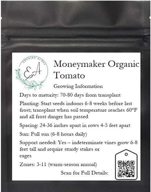 Moneymaker Organic Tomato